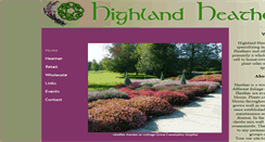 Desktop Screenshot of highlandheather.com